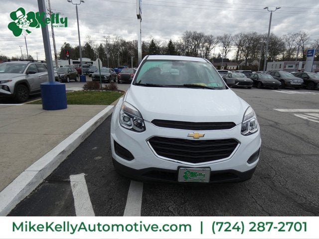 Used 2017 Chevrolet Equinox LS with VIN 2GNALBEK3H1587044 for sale in Butler, PA