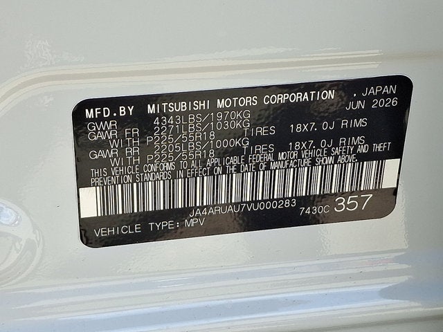 2027 Mitsubishi Outlander Sport Base