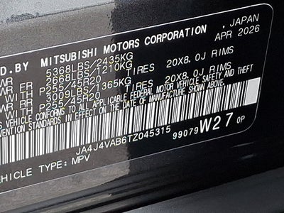 2026 Mitsubishi Outlander Base