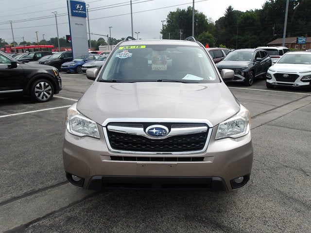 Used 2015 Subaru Forester i Premium with VIN JF2SJAFC1FH553152 for sale in Butler, PA