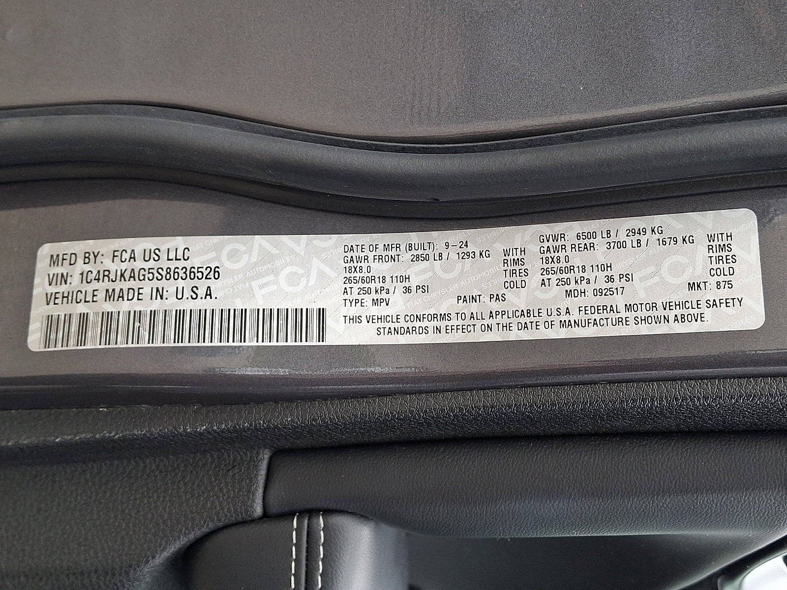 2025 Jeep Grand Cherokee L Laredo X