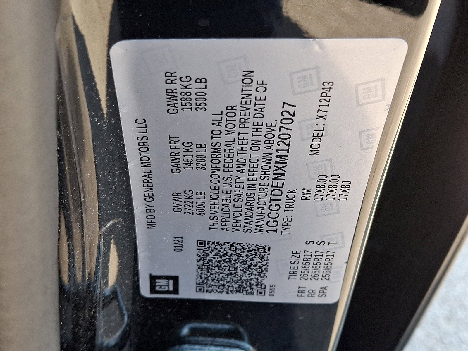 2021 Chevrolet Colorado 4WD Z71