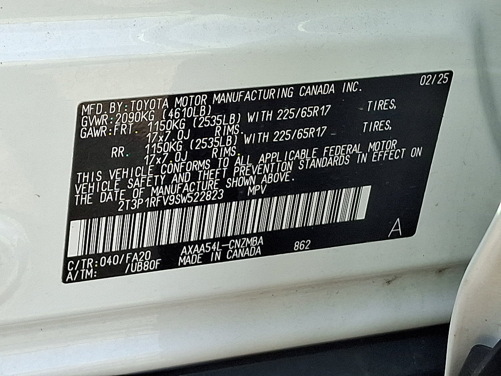 2025 Toyota RAV4 XLE