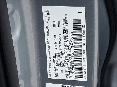 2025 Toyota Tacoma 4WD Base