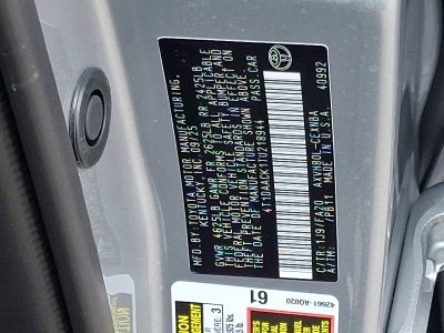 2026 Toyota Camry Base