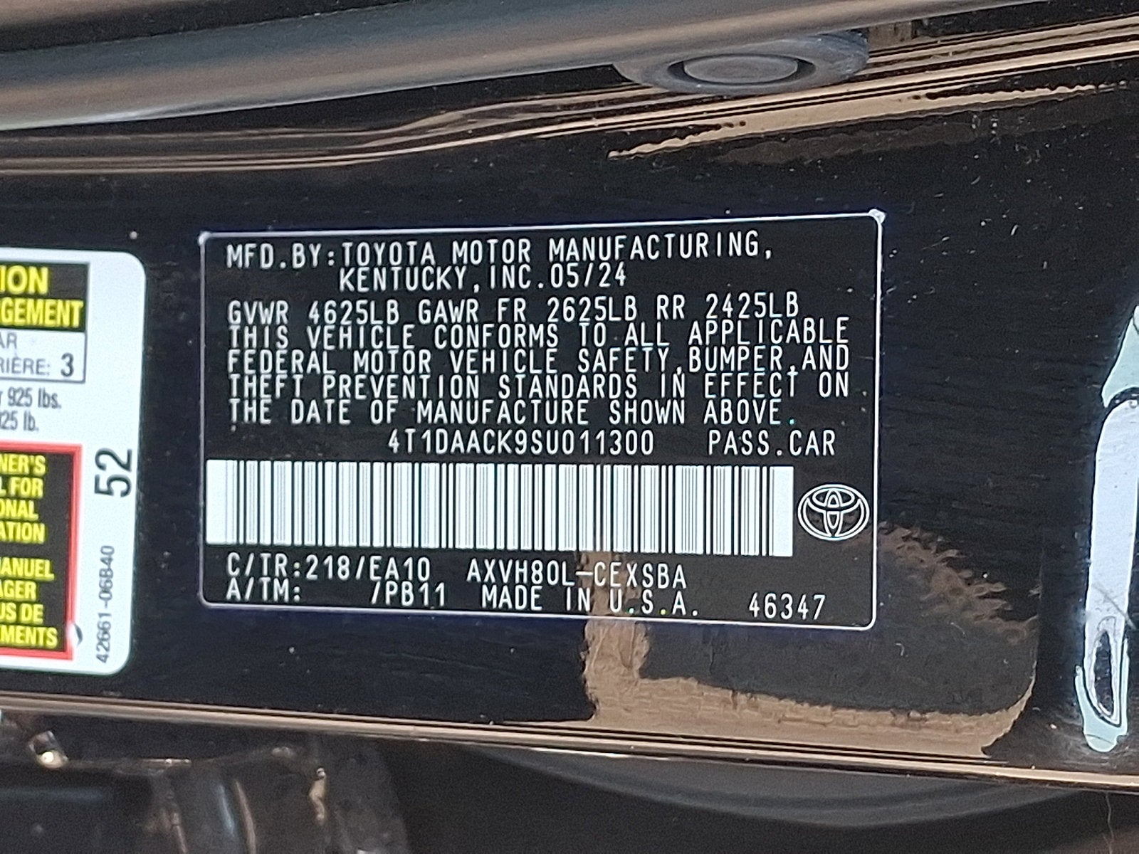 2025 Toyota Camry Base