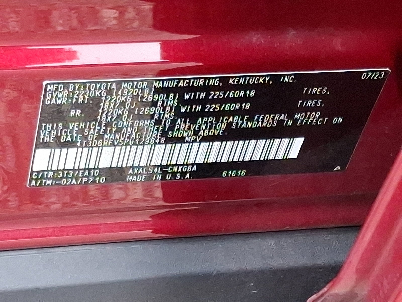 2023 Toyota RAV4 Hybrid Limited