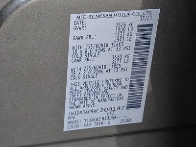 2024 Nissan Pathfinder S