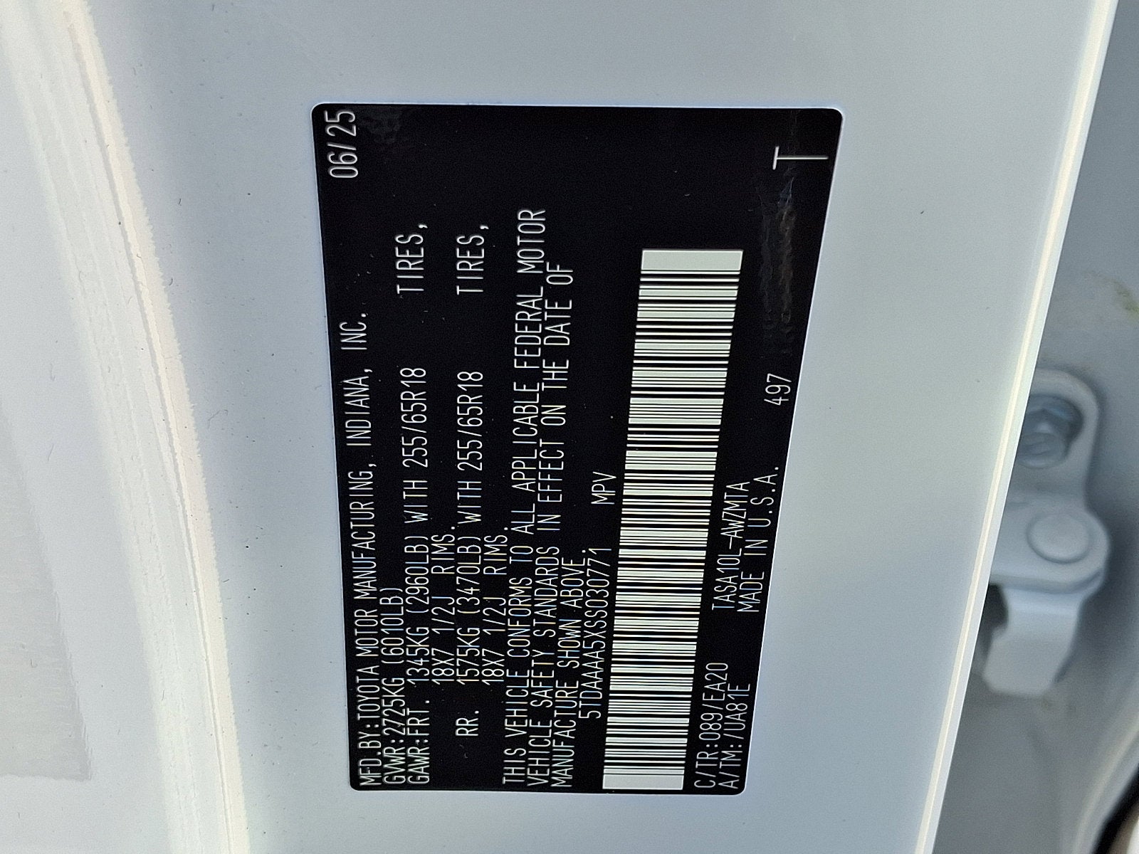 2025 Toyota Grand Highlander Base