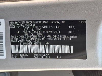 2024 Toyota Grand Highlander Base