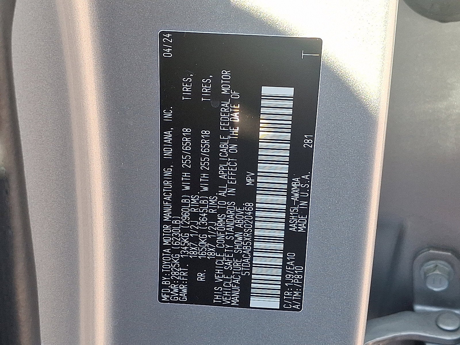 2024 Toyota Grand Highlander Base