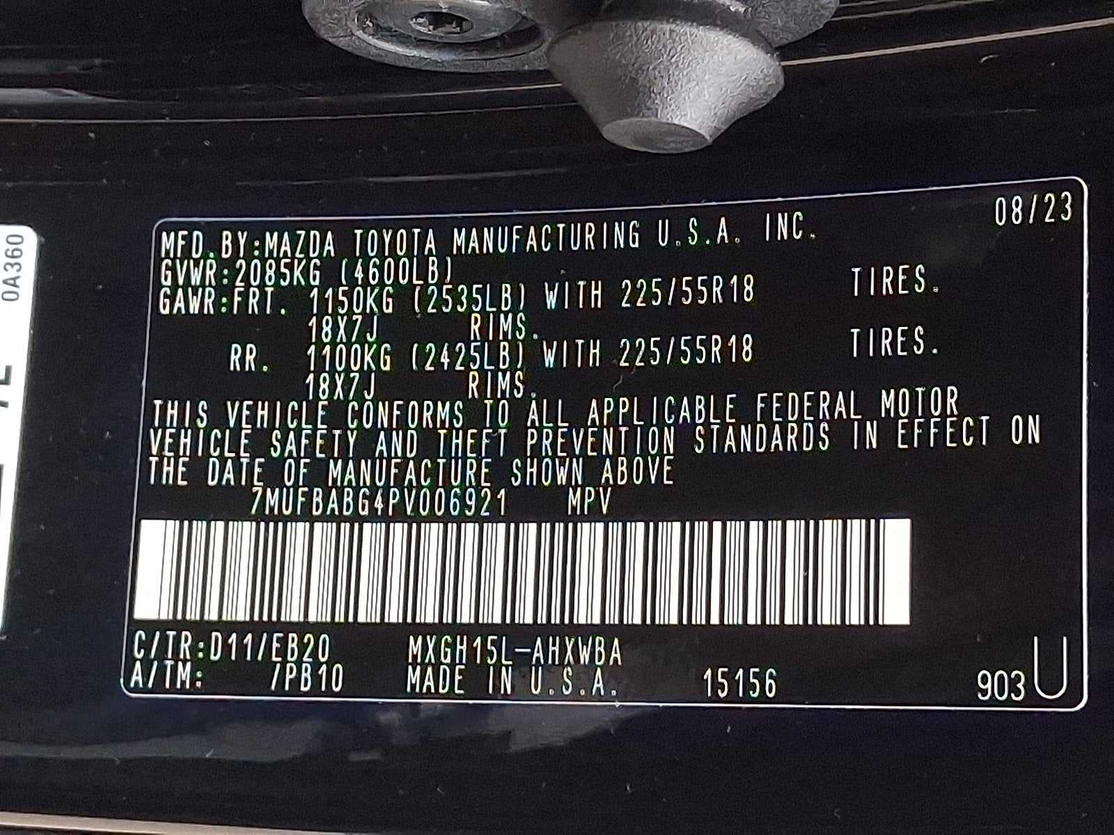 2023 Toyota Corolla Cross Base