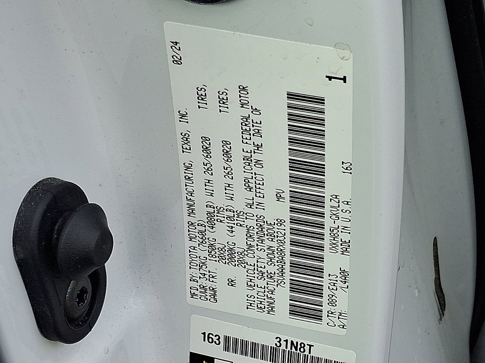 2024 Toyota Sequoia Limited