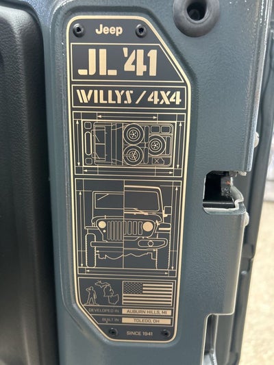 2026 Jeep Wrangler Willys