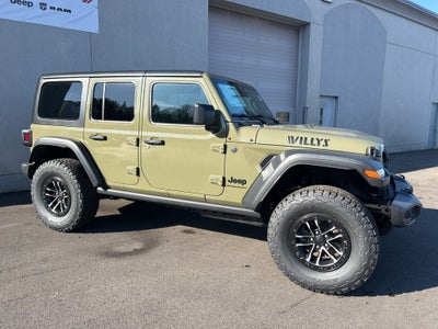 2026 Jeep Wrangler WRANGLER 4-DOOR WILLYS