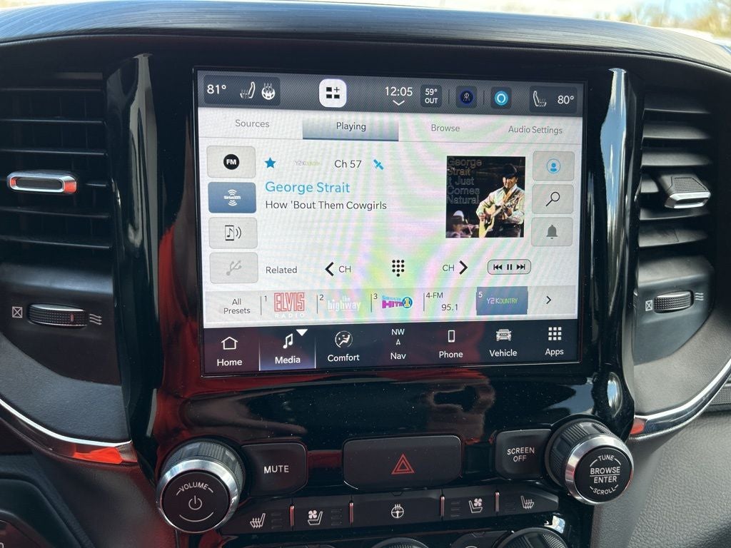 2024 RAM 1500 Laramie Crew Cab 4x4 5'7' Box