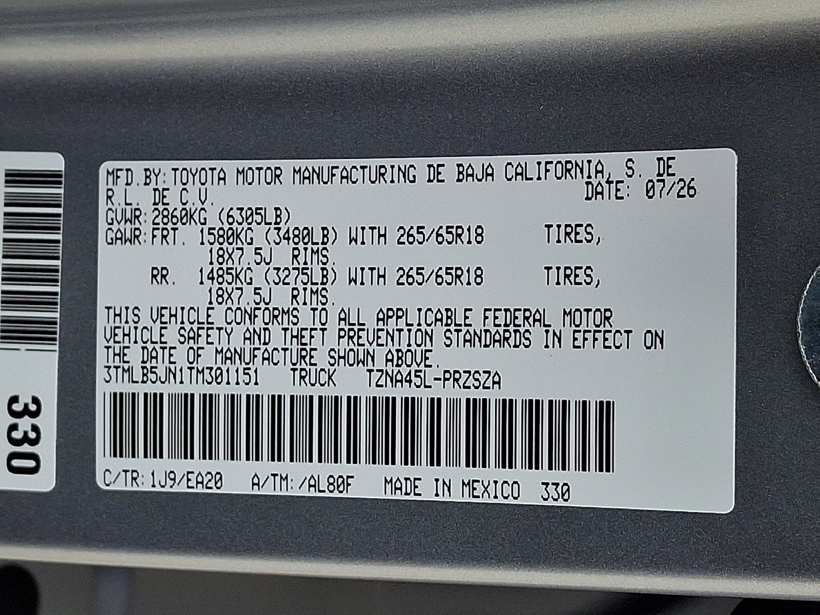 2026 Toyota Tacoma TRD Off-Road