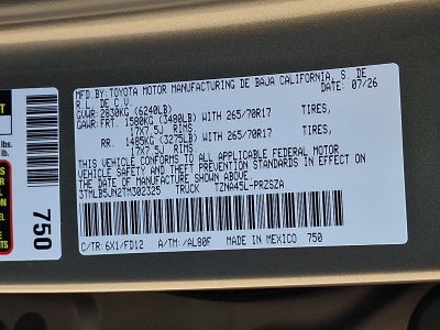 2026 Toyota Tacoma TRD Off-Road