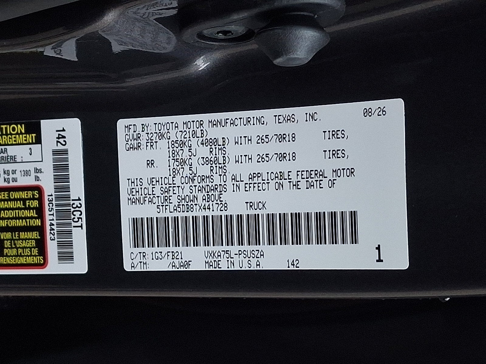 2026 Toyota Tundra SR5