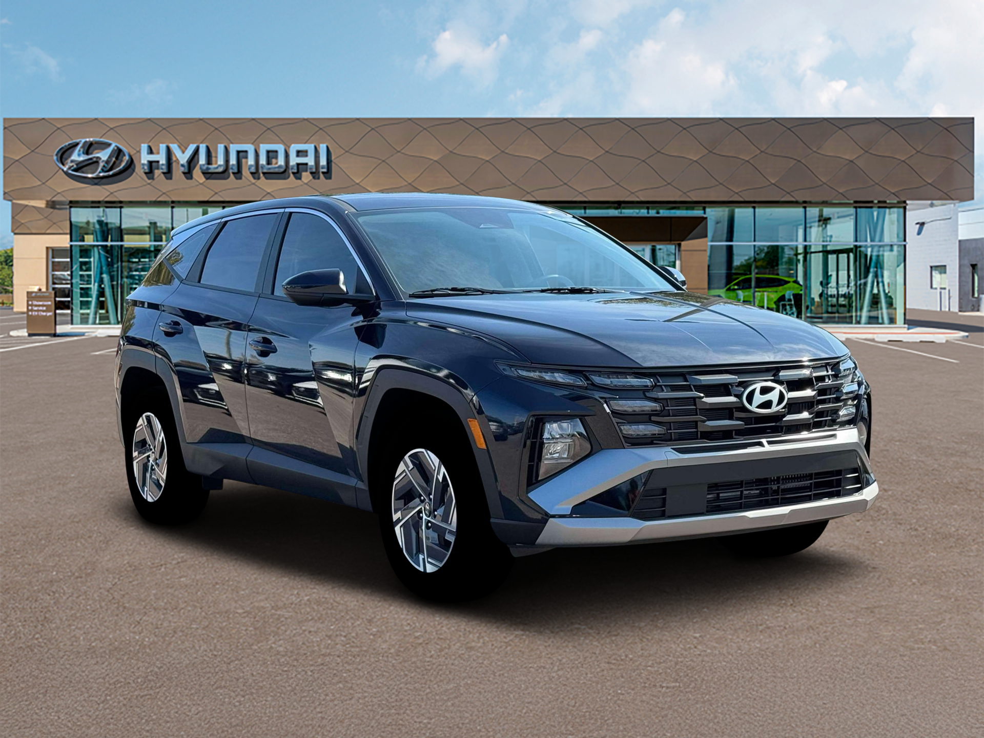 2026 Hyundai Tucson Hybrid Blue