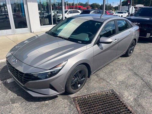 2023 Hyundai Elantra Hybrid Blue