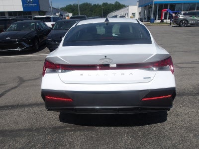 2025 Hyundai Elantra Hybrid Blue