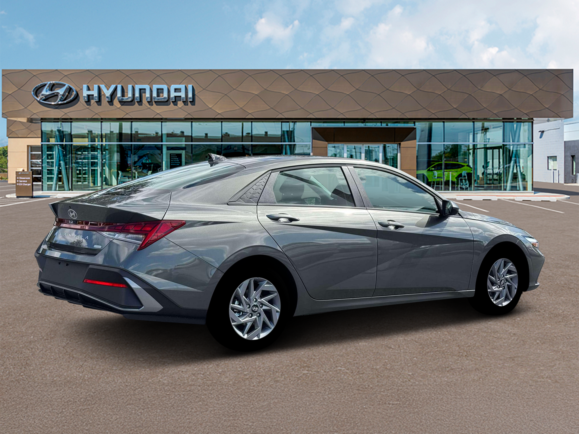 2026 Hyundai Elantra Hybrid Blue