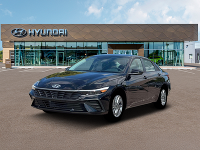 2026 Hyundai Elantra Hybrid Blue