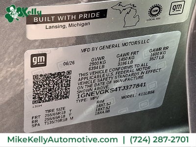 2026 Chevrolet Traverse LT
