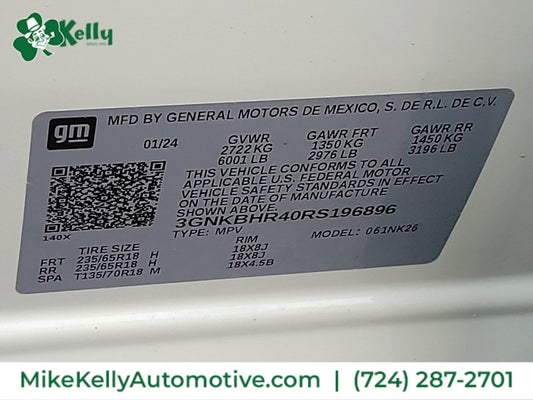 2024 Chevrolet Blazer 2LT in Butler, PA - Mike Kelly Automotive